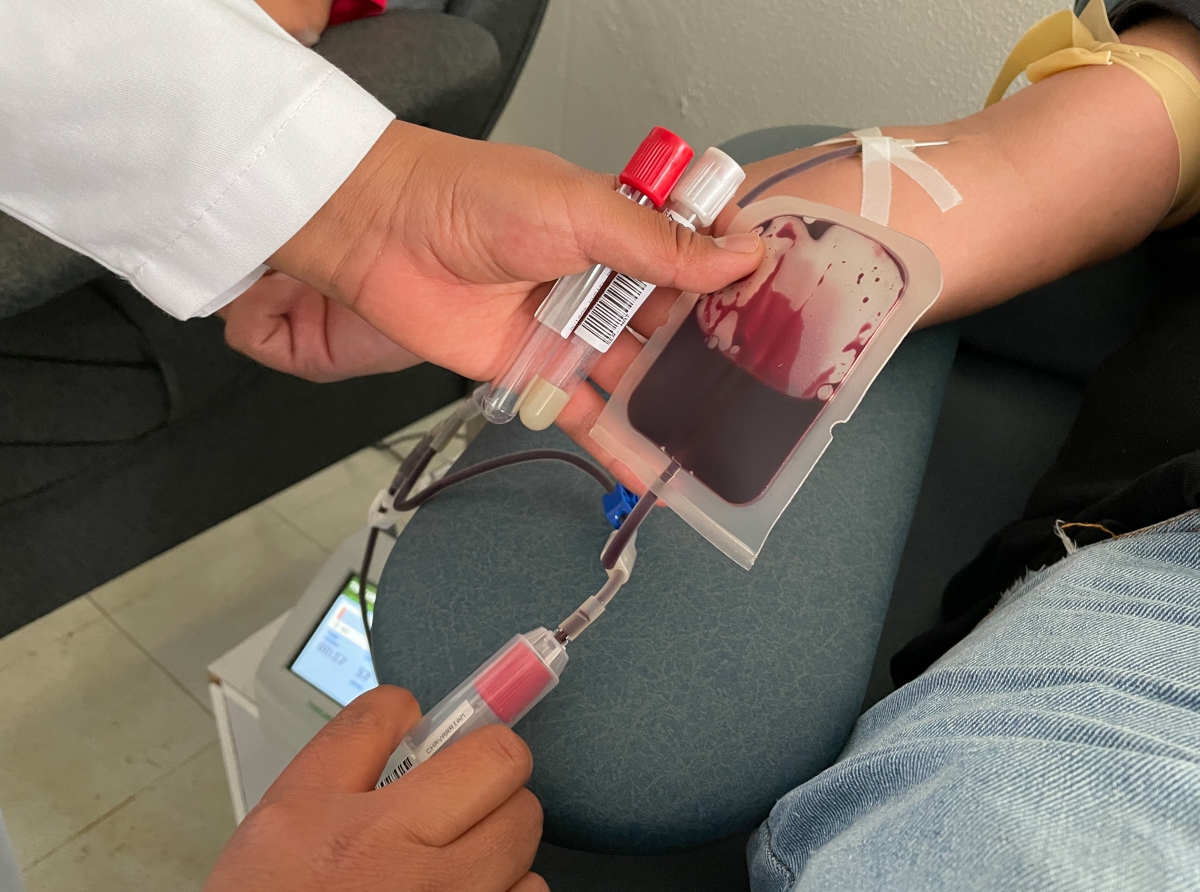 Disminuye la donación de sangre en Puebla 